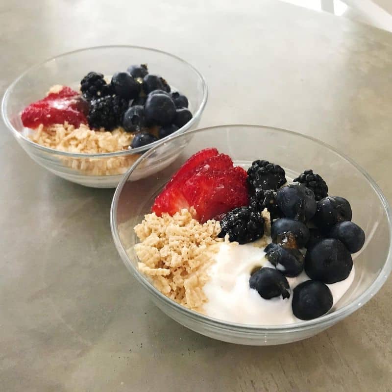 Greek Yogurt with Berries