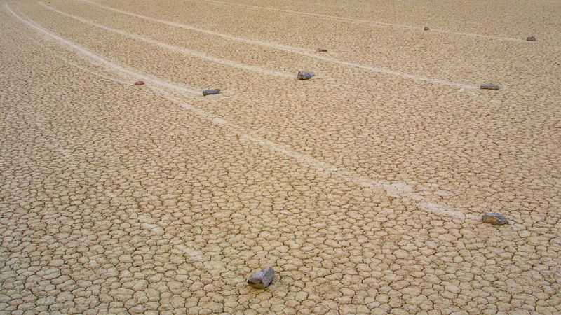 Sailing Stones of Death Valley