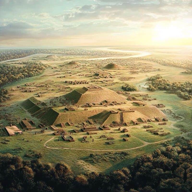 The Cahokia Mounds