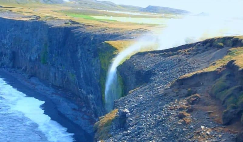 The Upside-Down Waterfall