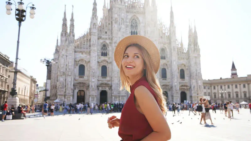 Must Wear a Smile in Milan