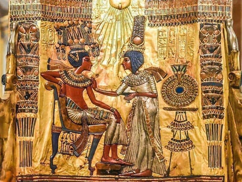 Tutankhamun and His Queen