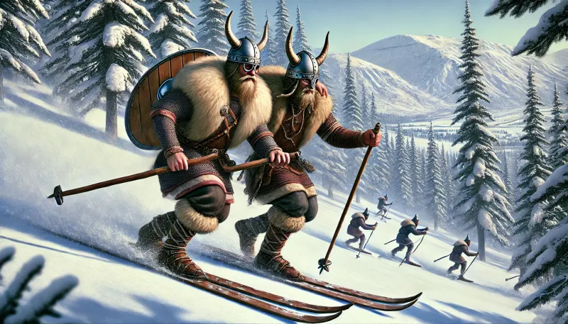 Vikings Used Skis