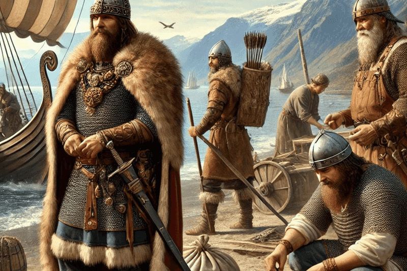 Vikings Wore Bright Colors